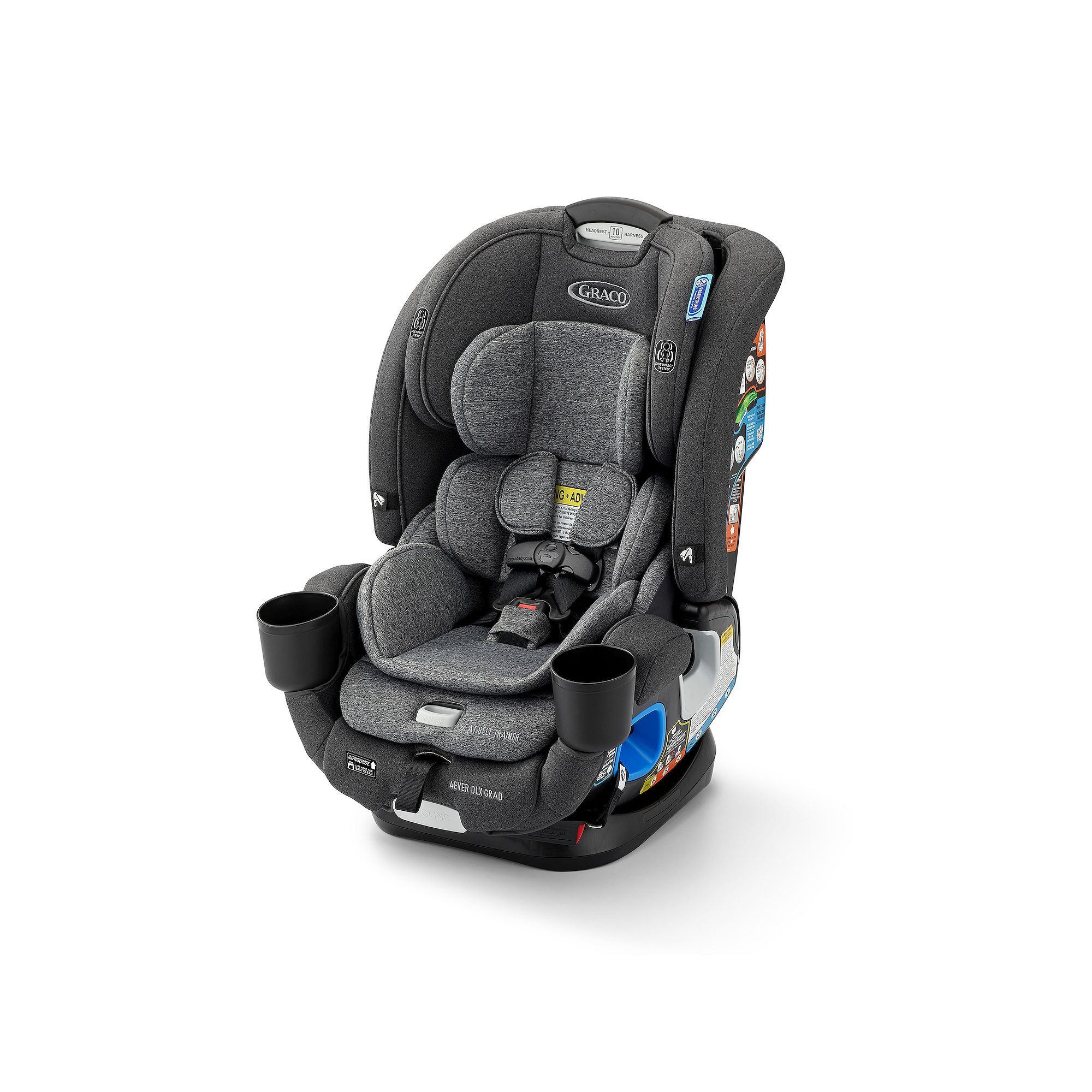 Graco 4Ever DLX Grad 5-in-1 Convertible Car Seat, Harrison