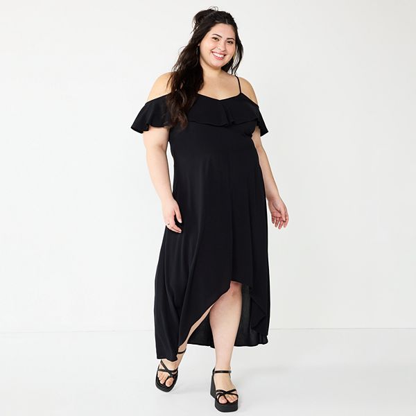 Cold shoulder hot sale dresses kohls