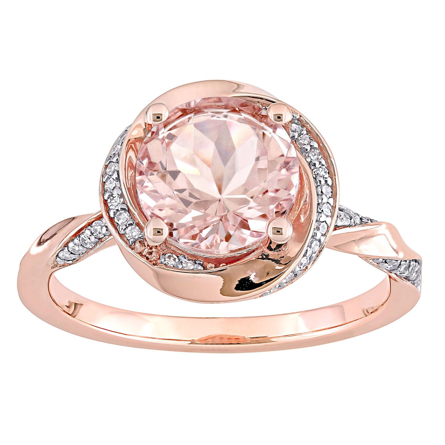 Kohl's rose clearance gold engagement rings