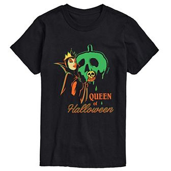Disney's Villains Big & Tall Queen Of Halloween Graphic Tee