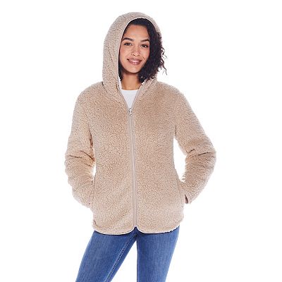 レディースウェア M's shop Women's Weathercast Reversible Zip Front Fleece Jacket