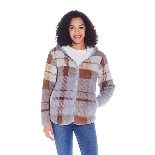 Women's Weathercast Reversible Zip Front Fleece Jacket