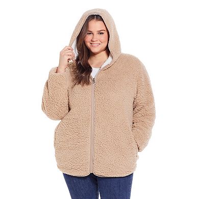 Women's Weathercast Reversible Zip Front Fleece Jacket