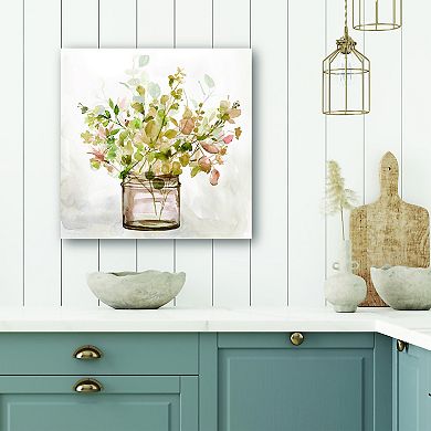 COURTSIDE MARKET Earthy Garden II Canvas Wall Art