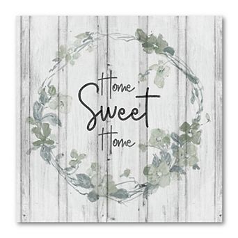 COURTSIDE MARKET Home Sweet Home Canvas Wall Art