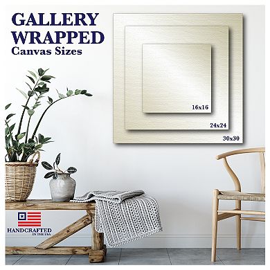 COURTSIDE MARKET Hemisphere II Canvas Wall Art