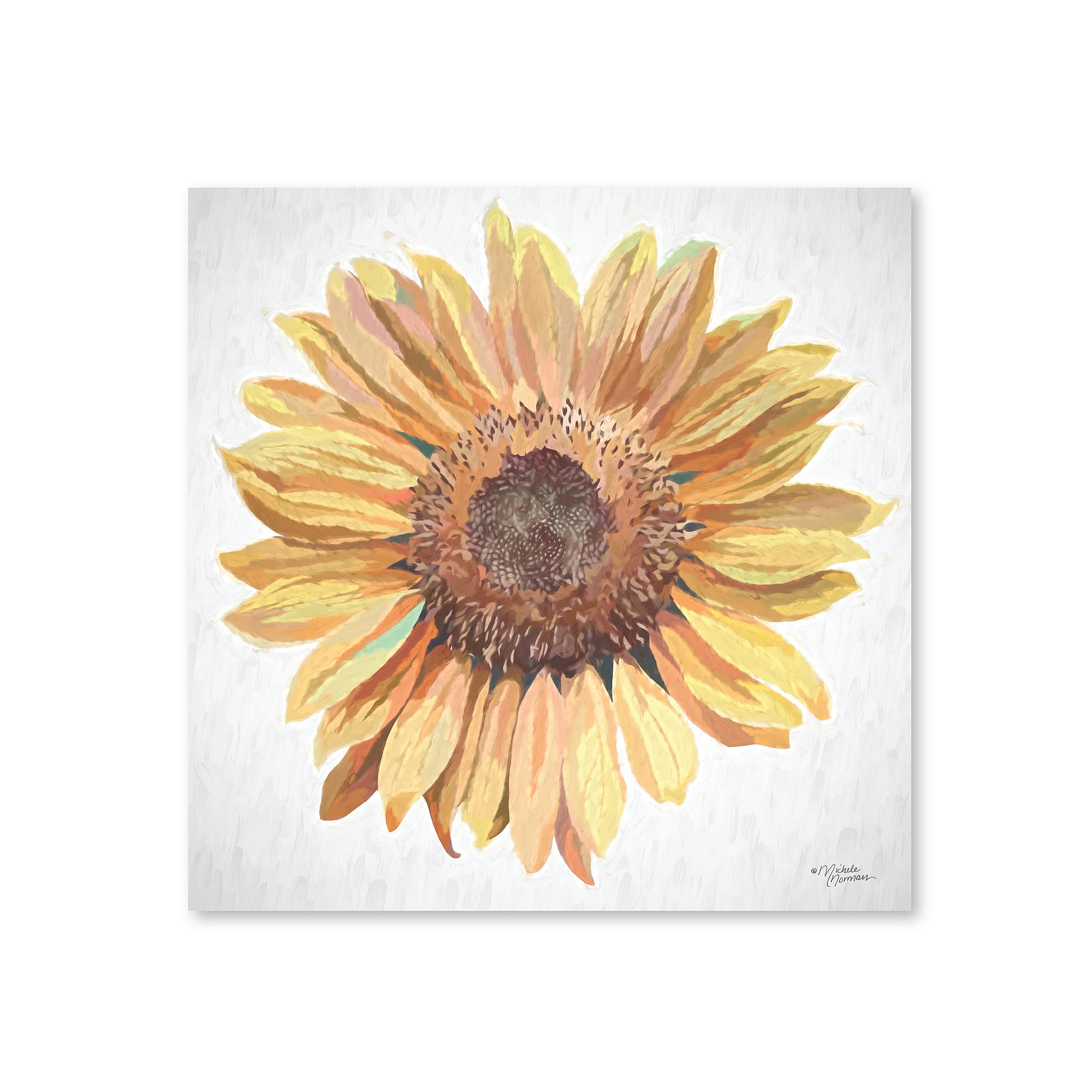 COURTSIDE MARKET Sunflower Canvas Wall Art, Multi