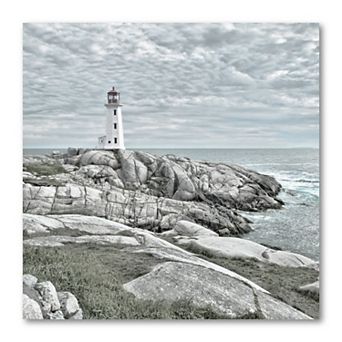 COURTSIDE MARKET Light House Canvas Wall Art