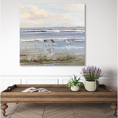 COURTSIDE MARKET Beach Hopping Canvas Wall Art