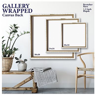 COURTSIDE MARKET Navy Crab Canvas Wall Art