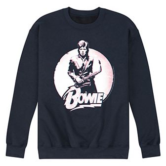 Men's David Bowie Distressed Fleece