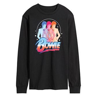 Men's David Bowie Long Sleeve Tee
