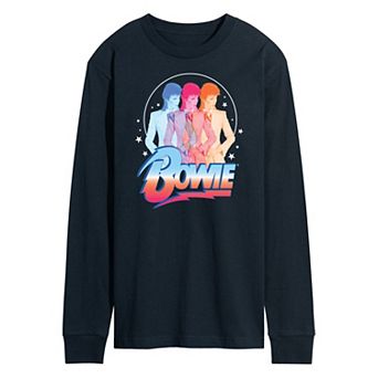 Men's David Bowie Long Sleeve Tee