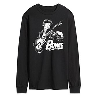Men's David Bowie Punk Long Sleeve Tee