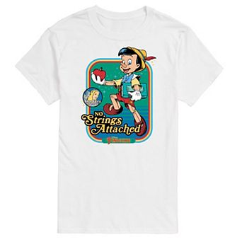 Disney's Pinocchio Big 7 Tall No Strings Attached Graphic Tee