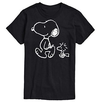 Men's Peanuts Snoopy Walk Graphic Tee