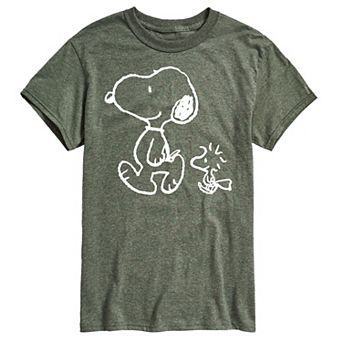 Men's Peanuts Snoopy Walk Graphic Tee