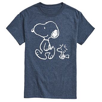 Men's Peanuts Snoopy Walk Graphic Tee