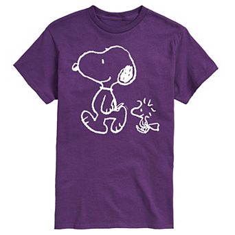 Men's Peanuts Snoopy Walk Graphic Tee