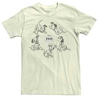 Disney's 101 Dalmatians Men's Circle Of Puppies Tee