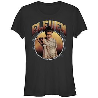 Juniors' Stranger Things Powerful Eleven Fitted Graphic Tee