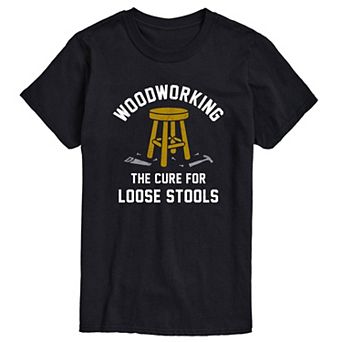 Men's Woodworking The Cure Tee