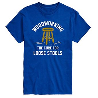 Men's Woodworking The Cure Tee