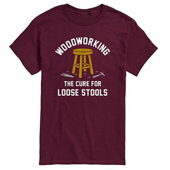 Men's Woodworking The Cure Tee