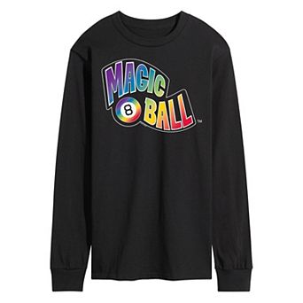 Men's Magic 8 Ball Rainbow Long Sleeve