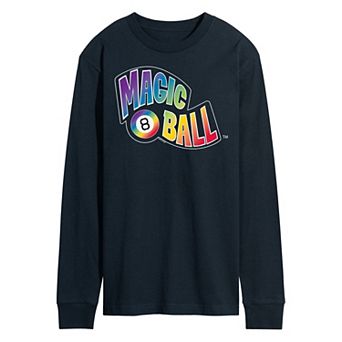 Men's Magic 8 Ball Rainbow Long Sleeve