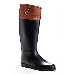 Kohls womens rain boots best sale