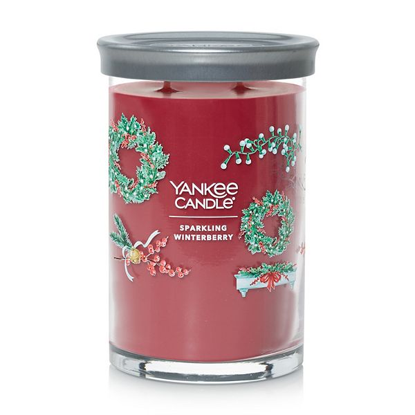 Yankee Candle Sparkling Winterberry Signature Large Tumbler Candle