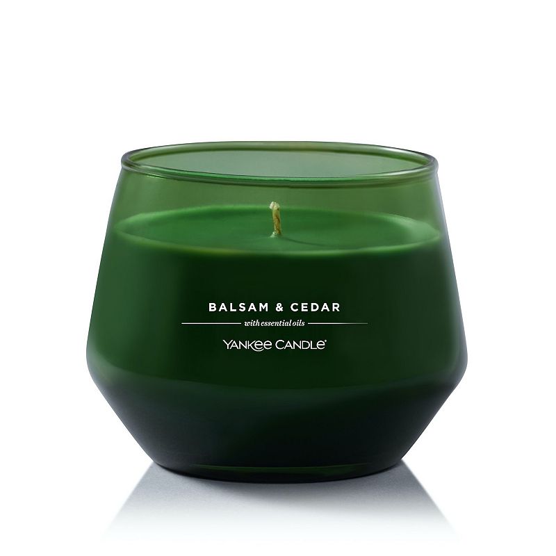 UPC 192833222817 product image for Yankee Candle Balsam & Cedar Studio Collection Jar Candle, Green | upcitemdb.com