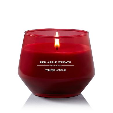 Yankee Candle Red Apple Wreath Studio Collection Jar Candle