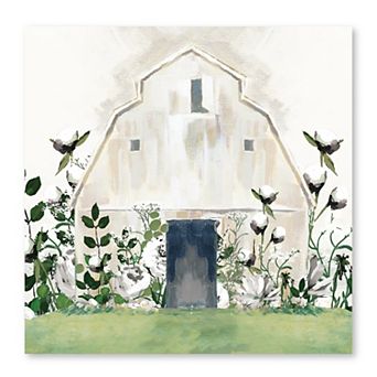 COURTSIDE MARKET Cotton Barn Canvas Wall Art