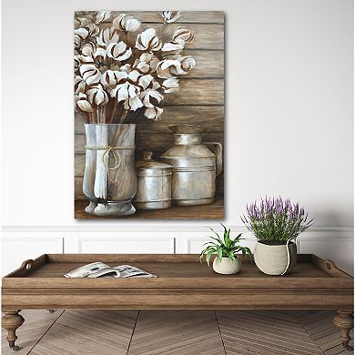 COURTSIDE MARKET Time To Shine Canvas Wall Art