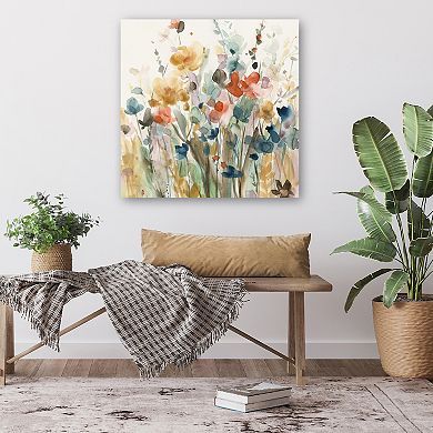 COURTSIDE MARKET In Full Bloom Canvas Wall Art