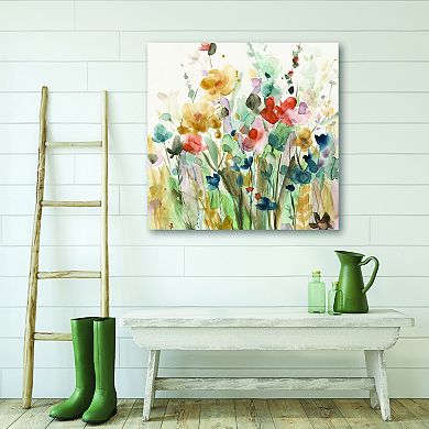 COURTSIDE MARKET In Full Bloom Canvas Wall Art