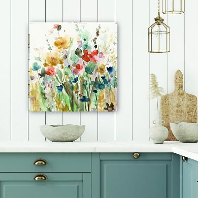 COURTSIDE MARKET In Full Bloom Canvas Wall Art