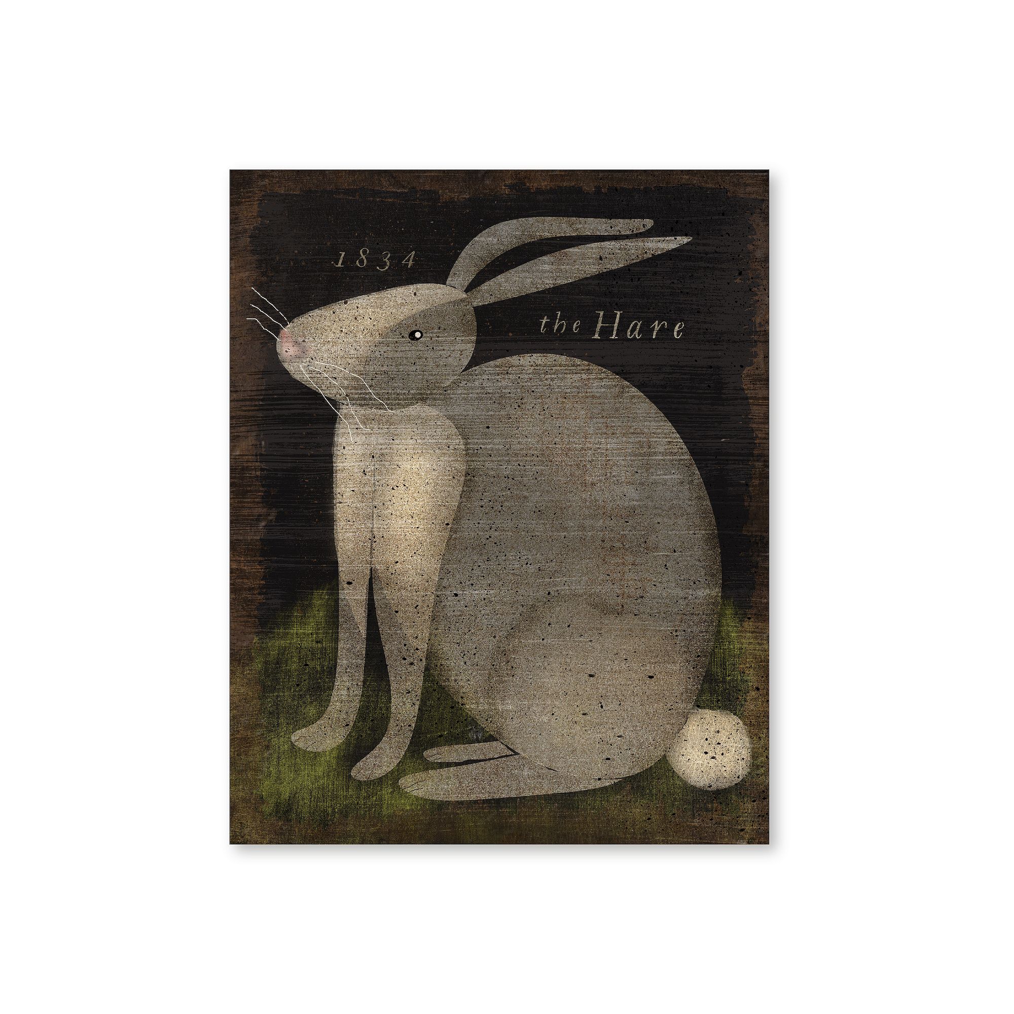 COURTSIDE MARKET The Hare Canvas Wall Art, Multi