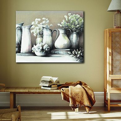 COURTSIDE MARKET Still Life Canvas Wall Art