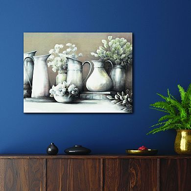 COURTSIDE MARKET Still Life Canvas Wall Art