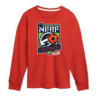 Boys 8-20 Nerf Or Nothing Soccer Graphic Tee