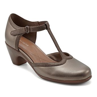 Easy Spirit Cara Women's T-Strap Adjustable Pumps
