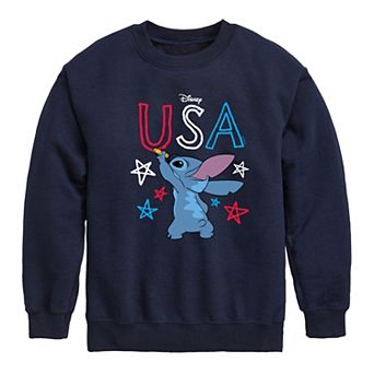 Disney's Lilo & Stitch Boys 8-20 Drawing Crew Fleece Sweatshirt
