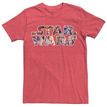 Men's Star Wars Classic Movie Poster Logo Graphic Tee