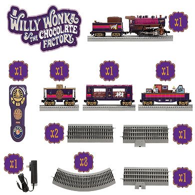 Lionel Willy Wonka & The Chocolate Factory Bluetooth 5.0 Train Set & Remote