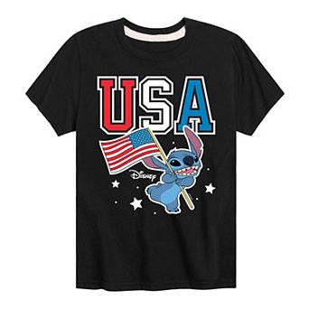Disney's Lilo & Stitch Boys 8-20 USA Graphic Tee