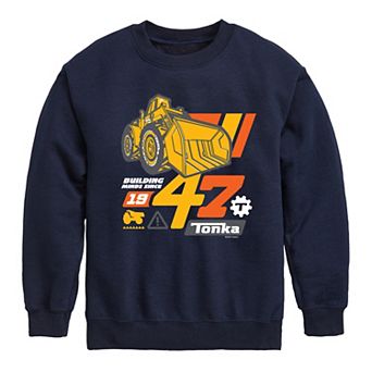 Boys 8-20 Tonka Building Minds Crew Crew Fleece Sweatshirt
