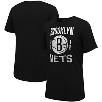 Unisex Stadium Essentials Black Brooklyn Nets City Year T-Shirt